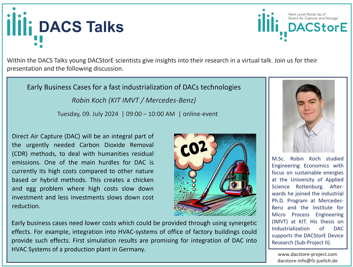 DACS Talk by Robin Koch (KIT IMVT / Mercedes-Benz) on 09.07.2024